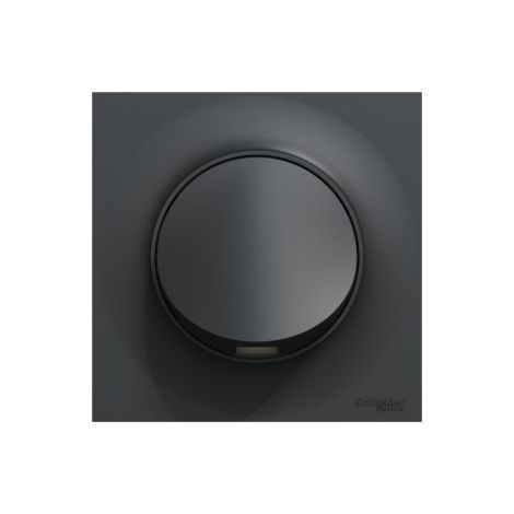 Schneider Odace - Sortie de cu00e2ble Complu00e8te - Fixation VIS - Anthracite - Ru00e9f : LOT3063 (1/3)