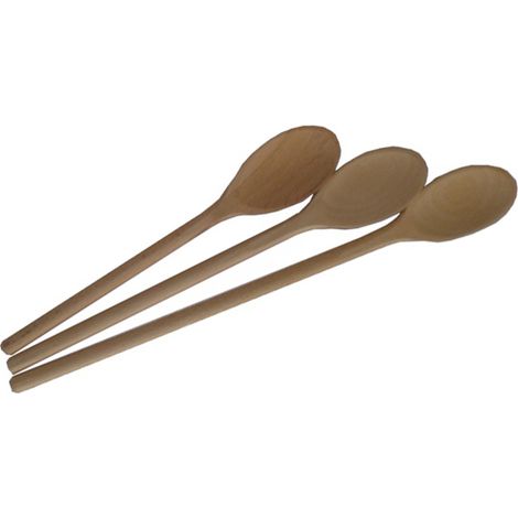 SET CUCCHIAI IN LEGNO 3 PEZZI cm. 25-30-35