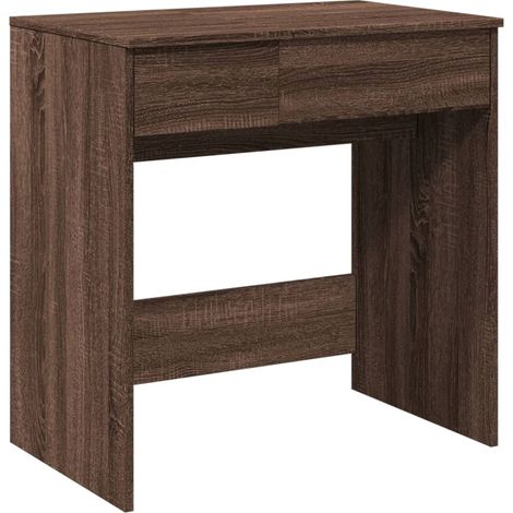 Maison Exclusive - Coiffeuse avec miroir chêne marron 73x46,5x120 cm (1/5)