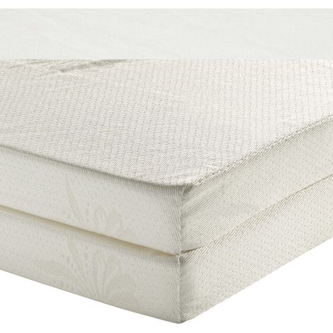 Matelas pour lit pliant Ecru 120x60 cm (1/2)
