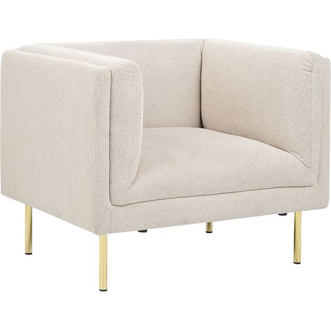 Armchair MOEN Fabric Beige