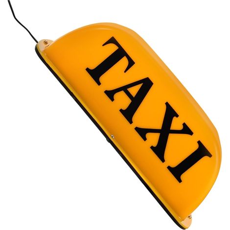 UKCOCO Feux de Taxi pour Voitures Lampe Magnétique Jaune en (1/5)