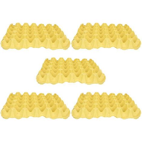 5 plateaux de rangement pour œufs à 30 compartiments