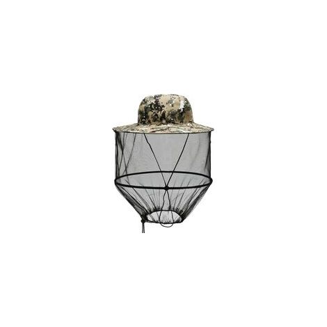 Chapeau d'Apiculteur à Moustiquaire Anti-moustiques Avec Voile - Protection pour Jardinage en Extérieur, Jungle, Pêche - Pliable