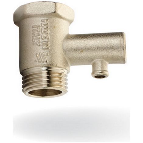1PZ VALVOLA DI SICUREZZA LEGGERA PER SCALDACQUA mis. 1/2