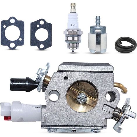 Carburetor Kit Husqvarna Chainsaw 340 345 350 353 For Jonsered Chainsaw CS2141 CS2145 CS2147 CS2150 CS2152 Replaces Zama C3-EL18 (1/5)