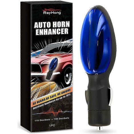 Amplificador de bocina para automóvil resistente al agua: altavoz de bocina automática para seguridad y comunicación. (1/5)