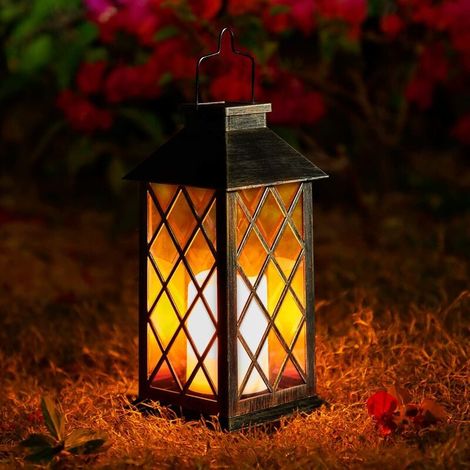 Lampe Solaire Jardin,Lampe Jardin LED Décoration lumière extérieur Etanche IP44 Pour extérieur Villa pelouse Jardin, Paysage, Allée, Cour, Patio [Classe énergétique A++] (1/5)