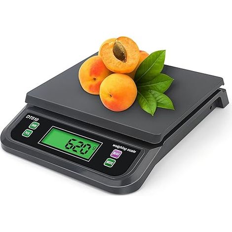 Balances électroniques Cuisine 30kg / 1g balance nourriture Digital faisant cuire à la maison faisant cuire le fruit pesant balances multifonctionnelles Certifié CE ( Color : Black , Size : 30kg-1g )