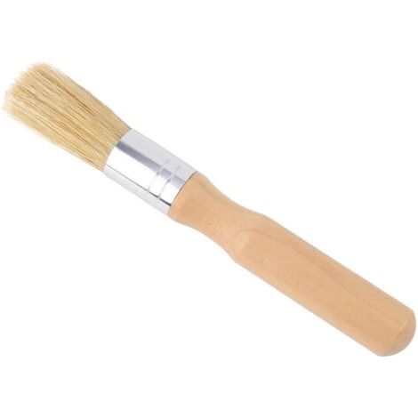Brosse de Nettoyage pour Cafe - Brosse en Poudre pour Moulins Cafe et Machines Espresso - Accessoires Barista - Pinceau de Cuisine en Bois et Acier Inoxydable (1/5)