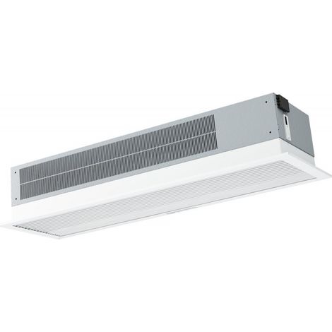 Thermor – Rideau d'air encastré 100 cm 4/6 kW – Ventilation tangentielle 2 vitesses – Débit d'air 1350 m³/h – Installation jusqu'à 3 m (1/3)