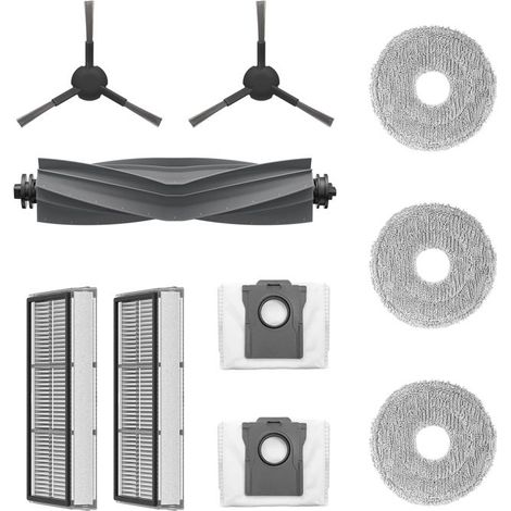 accessori aspirapolvere mova e30 ultra p10 ultra 6 tamponi 2 filtri