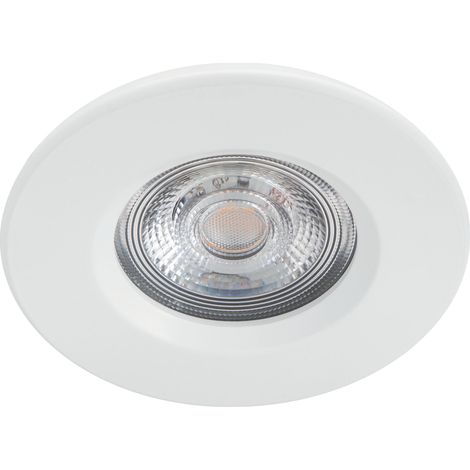 3er Pack LED Downlight Einbaustrahler 5W Dive Dimmbar Schnitt Ø 70 mm Weiß (1/5)