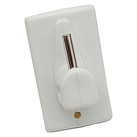 SUPPORTO ADESIVO PER STANGHETTE ALLUNGABILI CF 100 PZ. col. Bianco