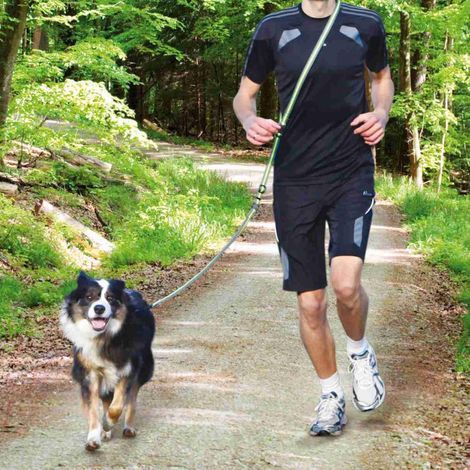 Laisse bandoulière / Ceinture Jogging Désignation : Laisse Jogging Trixie 12763 (1/3)