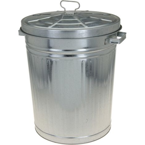 Abfalleimer Mülleimer Tonne Metall-C37555020 (1/5)