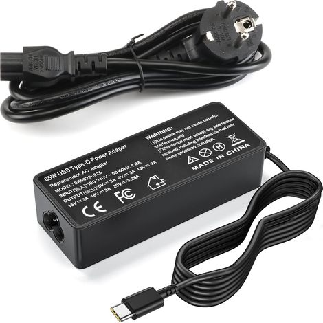 65W USB C Chargeur pour EliteBook x360 830 835 840 845 860 865 1030 1040 (1/5)
