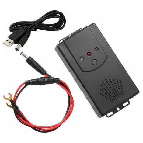 royaluxe-Répulsif à ultrasons pour souris de voiture anti-rongeurs (version USB noire) -DENUOTOP (1/5)