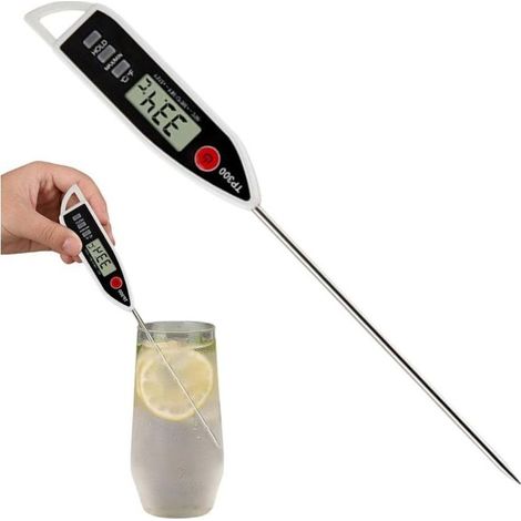 Thermograph, thermometer, waterproof, instant reading, for cooking and baking temperatures (1/4)