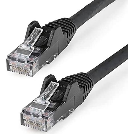 Startech N6LPATCH2MBK cable ethernet cat6 negro 2 metros (1/5)