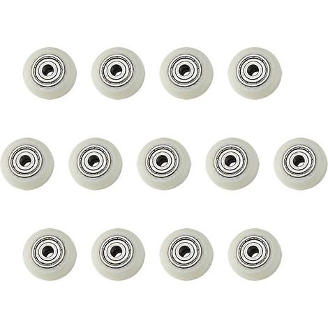 Poleas para impresoras 3D con rodillos ranurados en V resistentes al desgaste y tecnología alemana IGUS.