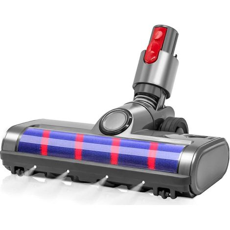 Brosse à rouleau souple compatible avec les aspirateurs balais sans fil Dyson V10, V11, V15, V8 et V7, accessoire pour sols dursWith Wheels (1/5)
