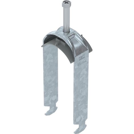 OBO Bettermann Bügelschelle 2056 2-fach 46-52mm Stahl tauchfeuerverzinkt, 1186250