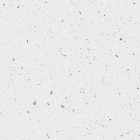 Platinum White Laminate Worktop Edging Strip - 1.8m x 44mm - PP7680