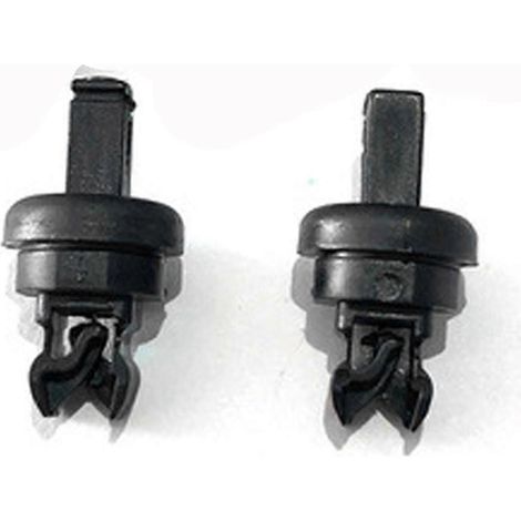Lot de 2 clips de fixation pour coffre de voiture, boucle de fixation pour porte-bagages arrière, compatibles avec Nissan Qashqai (2007-2019), Renault Clio MK4 et Megane Scenic. (1/5)