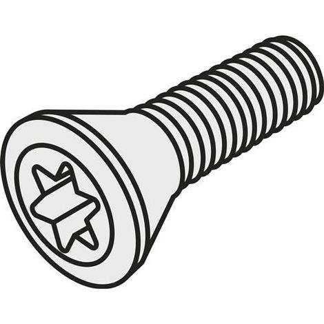 Torx-Senkkopfschraube ISO US 68026-T30P Bruttogewicht 7,6g PRAMET (1/2)