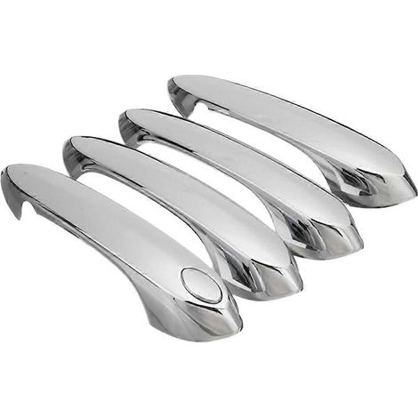 4 piezas de embellecedores cromados para manijas exteriores de puertas de coche para BMW X3/X4/X5/X6/X7/M5/3/5/6/ G01 G02 G05 G06 G07. Adhesivo para manijas de puerta. (1/5)