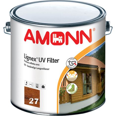 Amonn hydrotop finitura all'acqua effetto cera teak 5 litri