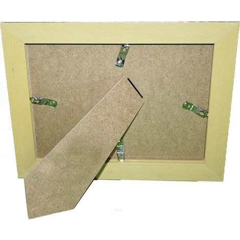 Portafoto in legno argento cornice ritratto fotografie da tavolo per arredo casa - MISURA: Porta foto 10x15 cm (1/5)
