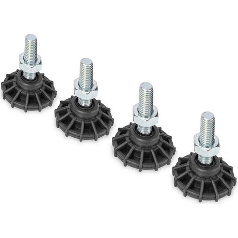 Möbelfüße Digitus DN-19 Edelstahl 250 kg Tragfähigkeit (1/3)