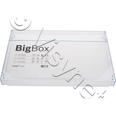 Bosch - panneau frontal tiroir congélateur bigbox - 11000683