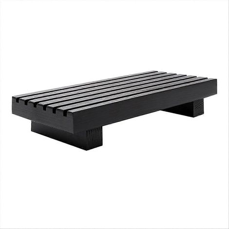 Petit salle de bain plan travail organiseur bois affichage Pedestal support cuisine Soap plateau Vanity décor (1/5)