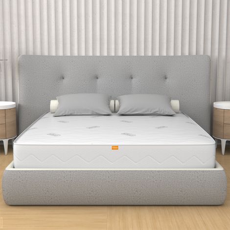 Materasso Memory Foam 160x190 Alto 20 cm - Rivestimento Silver, Antibatterico, Antiacaro Dimora H20
