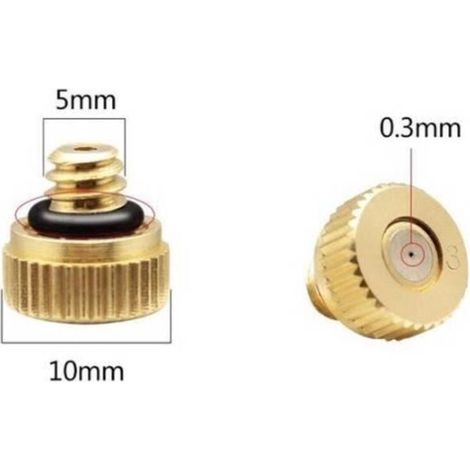 Kühlsystemdüsen – Marke – Modell – Messing – Edelstahl – 0,3 mm (1/5)