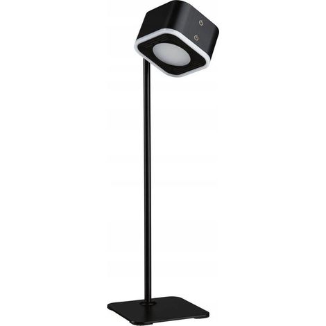 Varia Lampe à poser noire rechargeable USB-C (1/3)