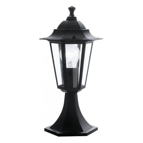 Laterna-borne D'extérieur Métal & Verre H38,5cm Noir Eglo (1/4)