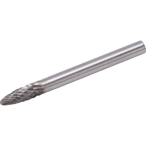 Fraise rotative carbure HX0618M06 double coupe conique haute dureté pour métaux (1/5)