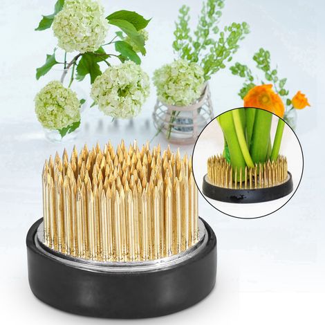 Épingle ronde pour arrangement floral Ikebana Kenzan, outil de fixation pour la décoration florale (Diamètre 4,6 cm) (1/5)