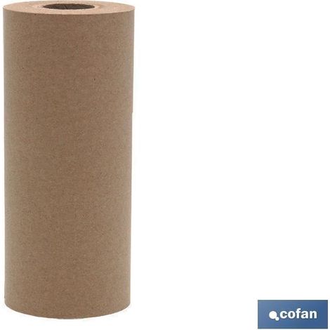 Rollo de papel kraft 45 gr. 30cm x 45m para mudanzas y bricolaje