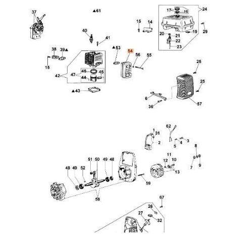 SILENCIEUX D'ORIGINE EMAK 301000357AR