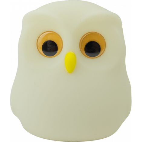 Veilleuse LED Hibou blanche sans fil dimmable MW20725 (1/5)