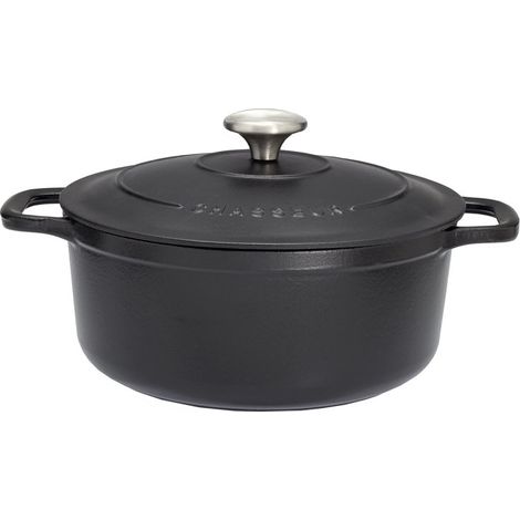 Chasseur - Cocotte ronde 16 cm chasseur noir interieur noir (1/2)