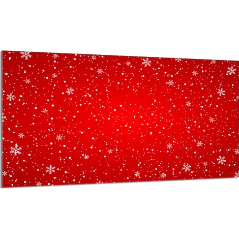 Glasschutzplatte für Herd 90x52 Rot (1/5)