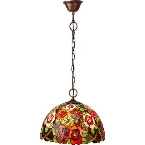 Deckenpendelleuchte mit Kette, Durchmesser 30 cm, New York-Serie