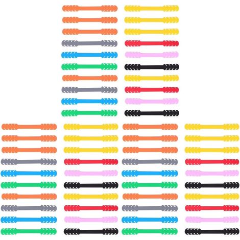 60 Pièces Boucle De Sangle De Crochet D'oreille Extenseurs D'oreille Rallonge De Sangle D'oreille Crochet De Sangle D'oreille Couvre-visage Accessoires De Bébé Avec Crochet (1/5)