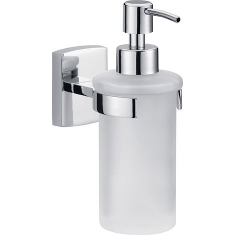 tesa klaam 40267-00000-00 Seifenspender 200 ml Chrom (glänzend), Weiß (satiniert) (1/5)